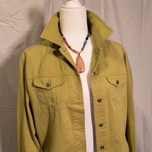 Chico’s Denim unlined shirt/jacket #C5